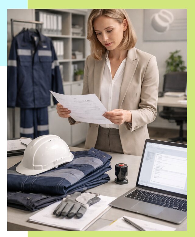 Сертификация спецодежды в Ханты-Мансийске от 7146 р. | Алешин-Хнт