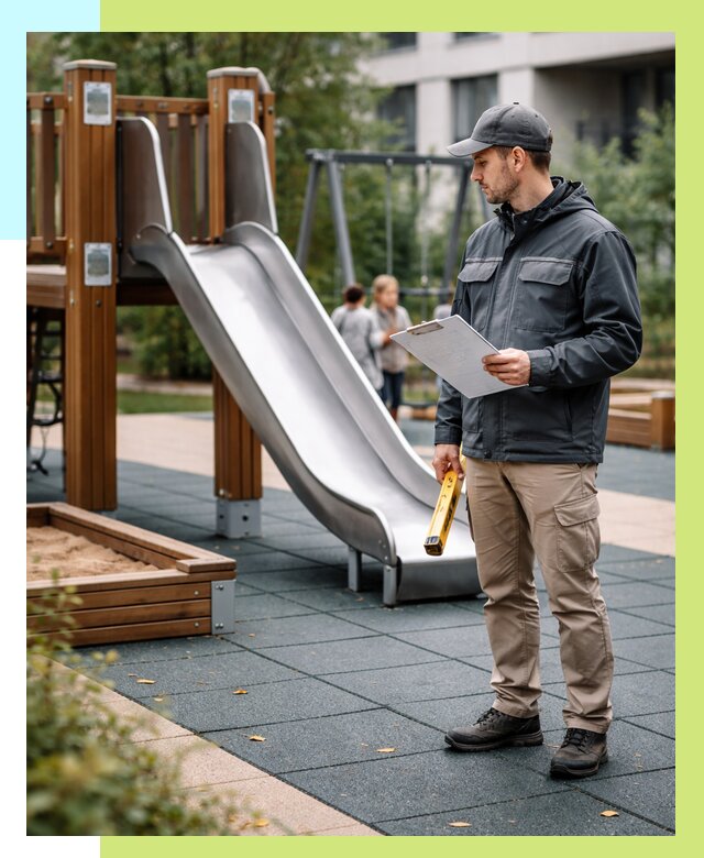 Сертификация детских площадок в Ханты-Мансийске от 25523 р. | Алешин-Хнт