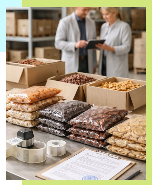 Сертификация сухофруктов в Ханты-Мансийске от 12251 р. | Алешин-Хнт под ключ