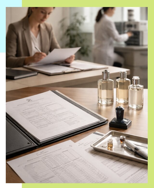 Сертификация парфюмерии в Ханты-Мансийске от 15314 р. | Алешин-Хнт