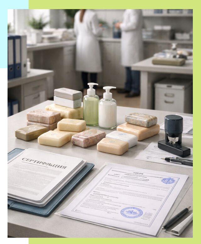 Сертификация мыла и сертификат на мыло в Ханты-Мансийске от 12251 | Алешин-Хнт