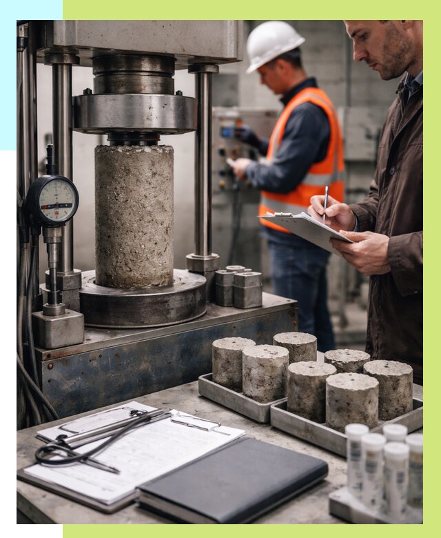 Сертификация бетона в Ханты-Мансийске от 30627 р. сертификат | Алешин-Хнт