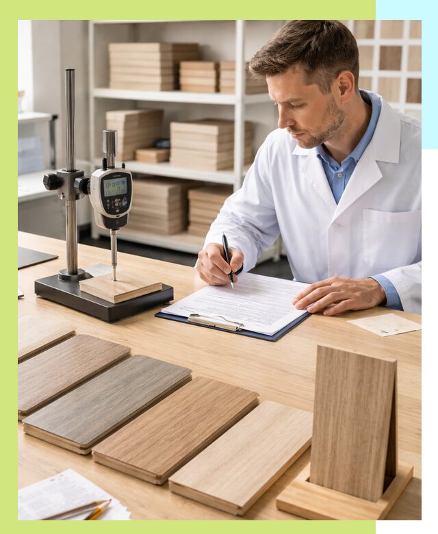 Сертификация ламината с испытаниями и оформлением документов в Ханты-Мансийске