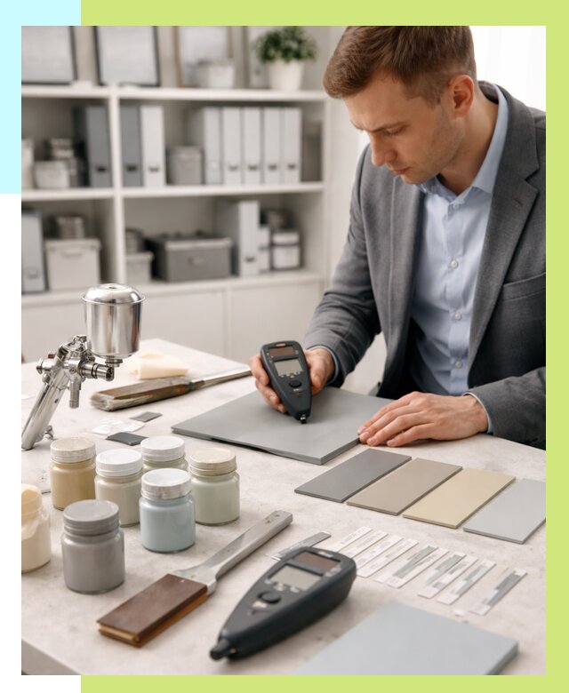 Сертификация краски в Ханты-Мансийске от 25523 р. | Алешин-Хнт центр