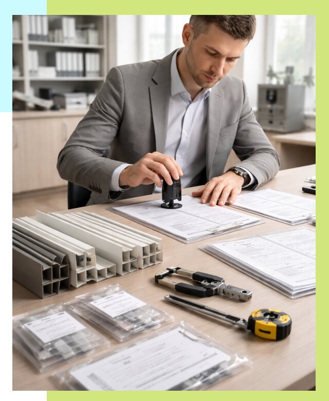 Сертификация ПВХ продукции в Ханты-Мансийске от 8678 р., Алешин-Хнт