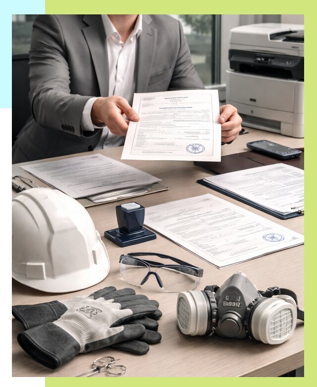 Сертификация СИЗ в Ханты-Мансийске от 15314 р. | Алешин-Хнт оформить