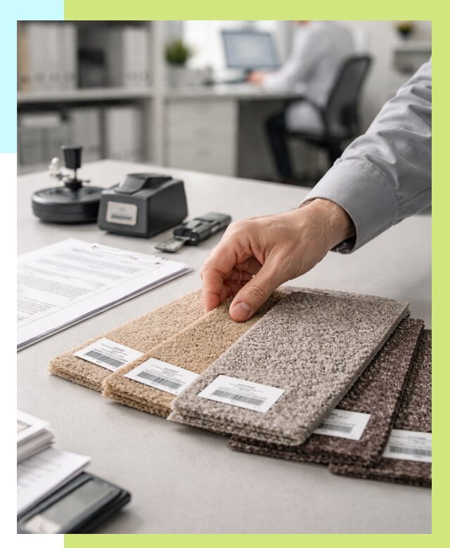 Сертификация ковролина в Ханты-Мансийске от 15314 р., Алешин-Хнт