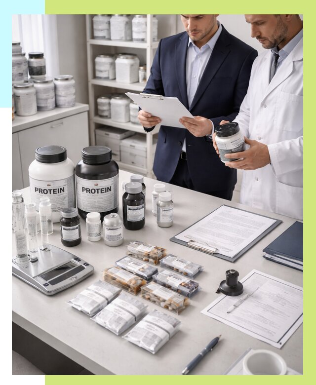 Сертификация спортивного питания в Ханты-Мансийске от 15314 р., Алешин-Хнт