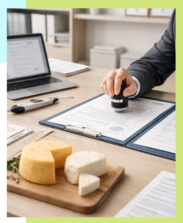 Сертификация сыров в Ханты-Мансийске от 15314 р | Сертификат на сыр Алешин-Хнт