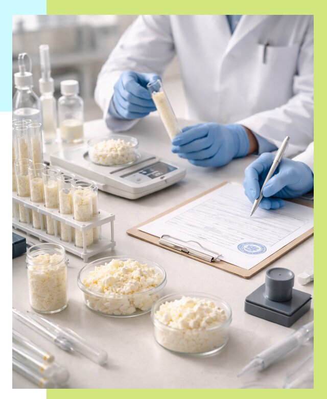 Сертификация творога в Ханты-Мансийске от 12251 р. под ключ | Алешин-Хнт