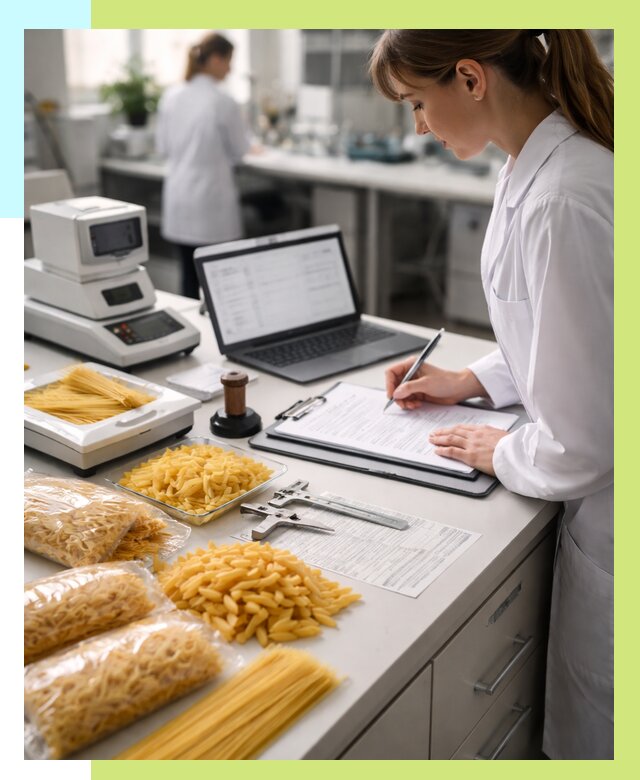 Сертификация макаронных изделий в Ханты-Мансийске от 15314 р. | Алешин-Хнт