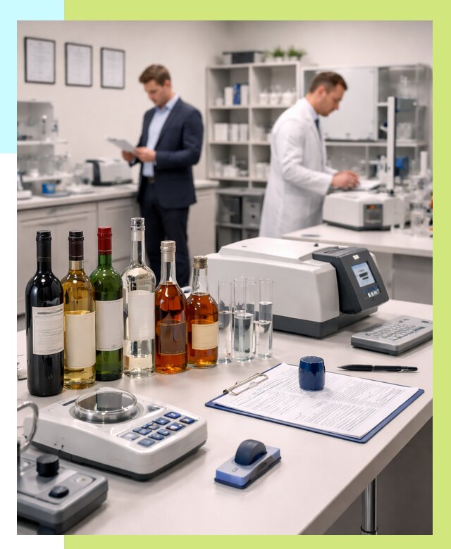 Сертификация алкогольной продукции в Ханты-Мансийске от 25523 р. | Алешин-Хнт