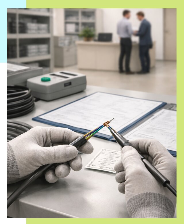 Сертификация провода в Ханты-Мансийске от 18376 р. в Алешин-Хнт