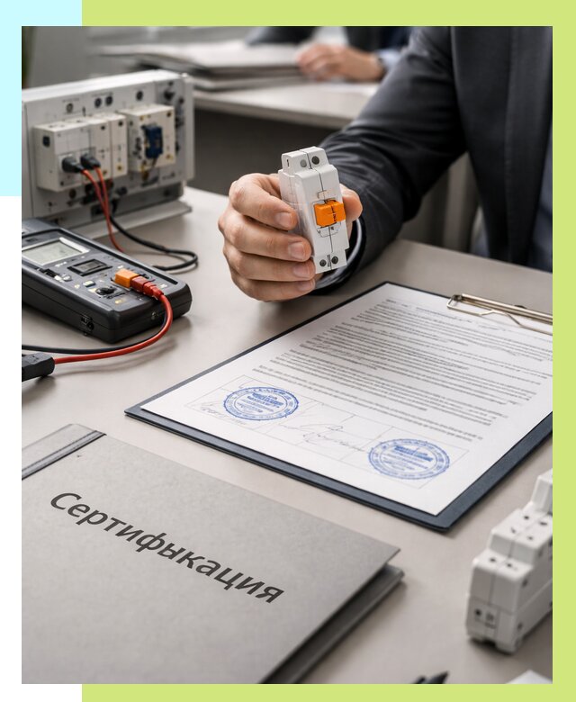 Сертификация выключателей под ключ в Ханты-Мансийске от 15314 р. | Алешин-Хнт