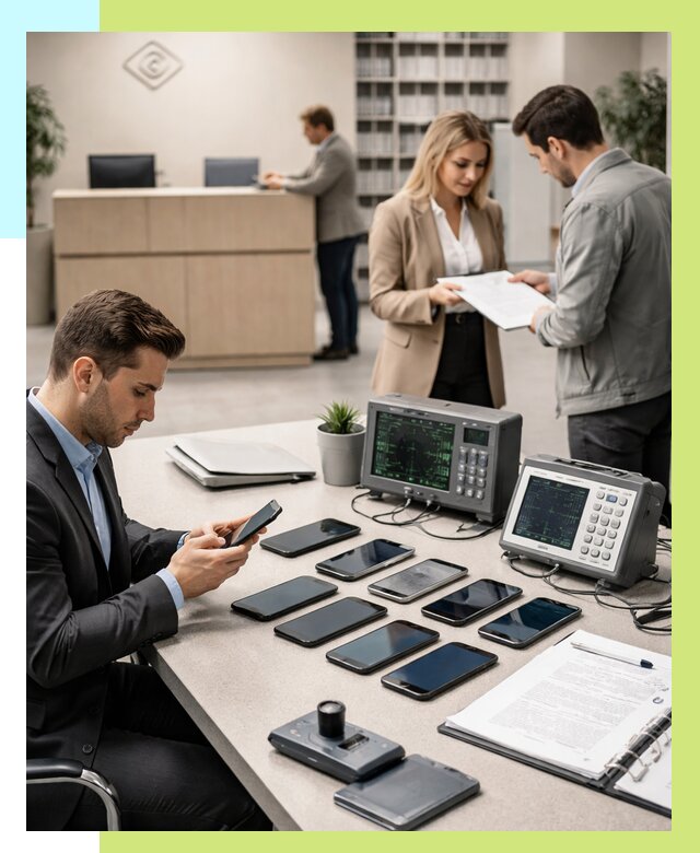 Сертификация телефонов в Ханты-Мансийске от 25523 р. под ключ | Алешин-Хнт