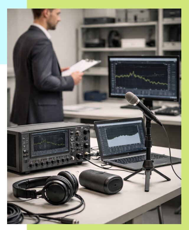 Сертификация аудиотехники в Ханты-Мансийске от 15314 р., Алешин-Хнт