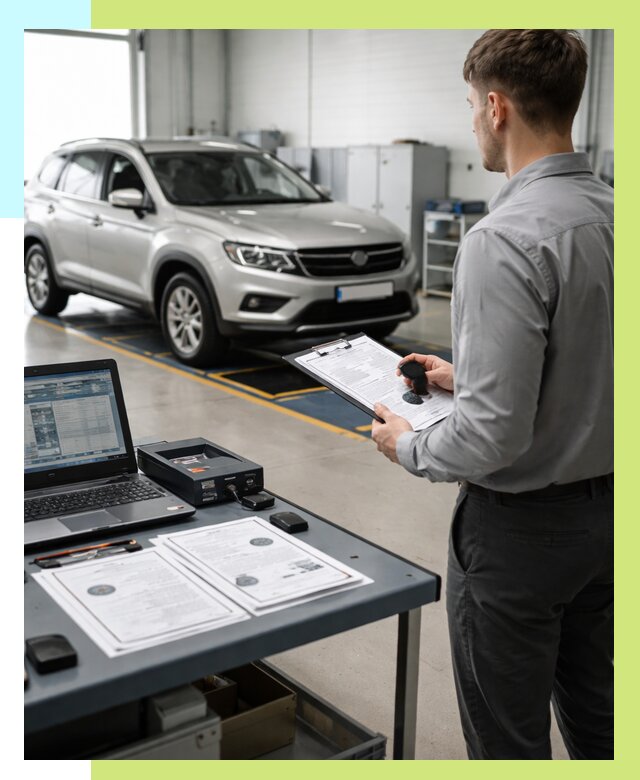 Сертификация транспортных средств в Ханты-Мансийске от 12251 р. | Алешин-Хнт