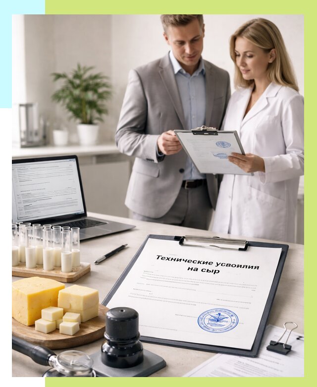 ТУ на сыры в Ханты-Мансийске срочно от 12251 р. — оформление | Алешин-Хнт