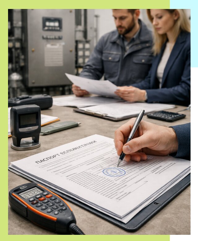 Оформление паспорта эксплуатации оборудования в Ханты-Мансийске