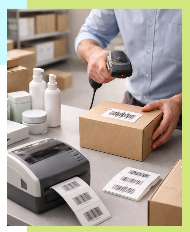 Штрихкодирование продукции в Ханты-Мансийске от 4594 р. | Алешин-Хнт