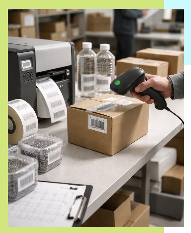 Штрихкодирование продукции и маркировка для продажи в Ханты-Мансийске