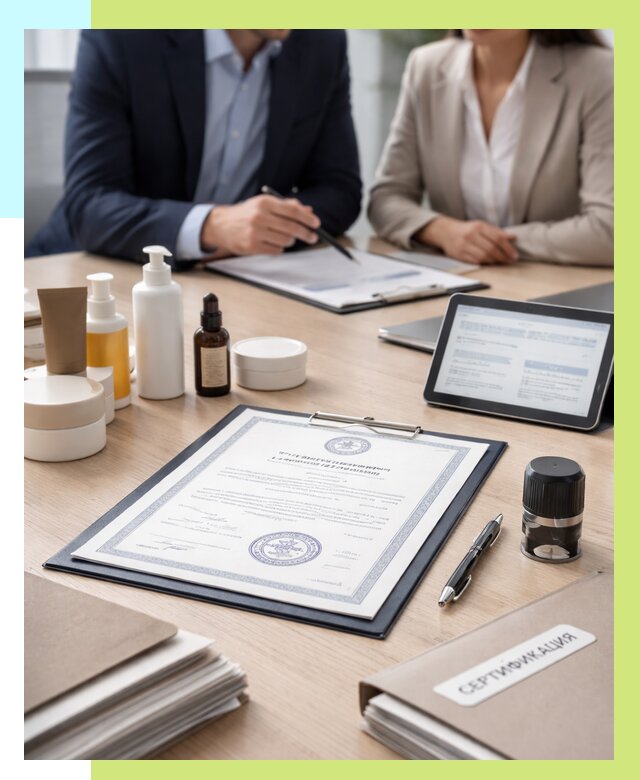 Сертификат на товар в Ханты-Мансийске от 7657 р. быстро | Алешин-Хнт