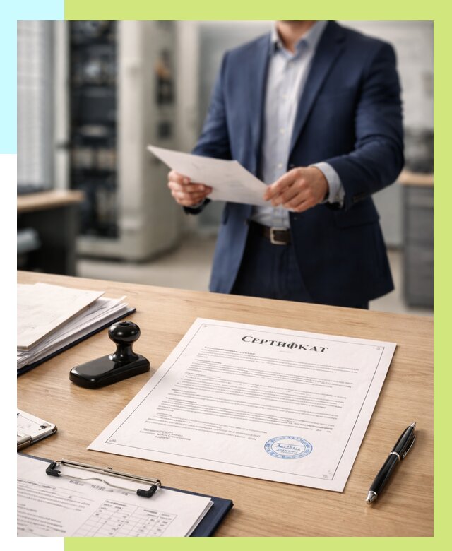 Сертификат на оборудование в Ханты-Мансийске от 15314 р. | Алешин-Хнт