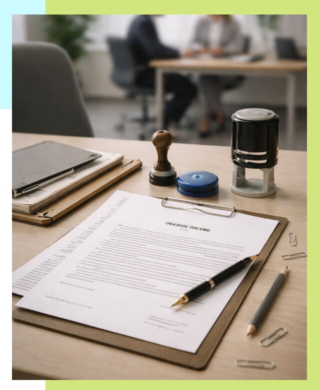 Отказное письмо для Wildberries в Ханты-Мансийске от 2552 р. | Алешин-Хнт