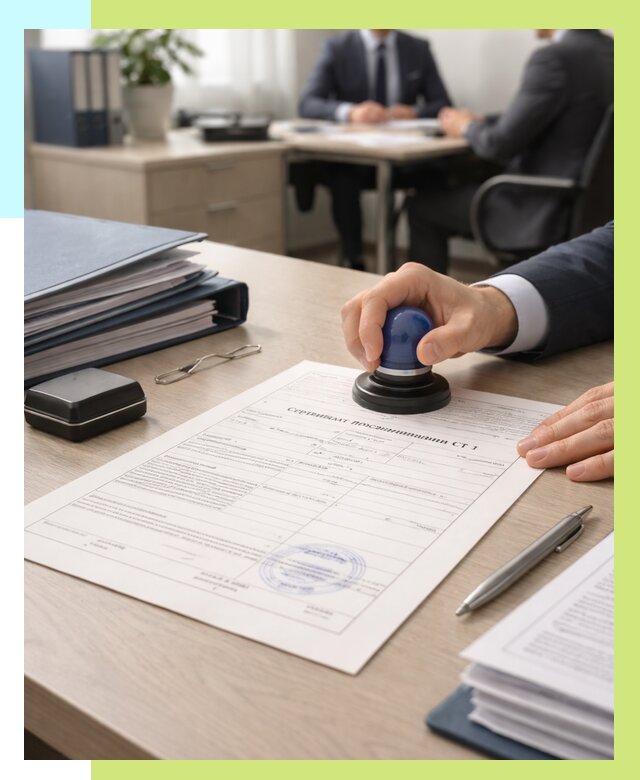 Сертификат происхождения СТ 1 в Ханты-Мансийске от 4594 р. | Алешин-Хнт