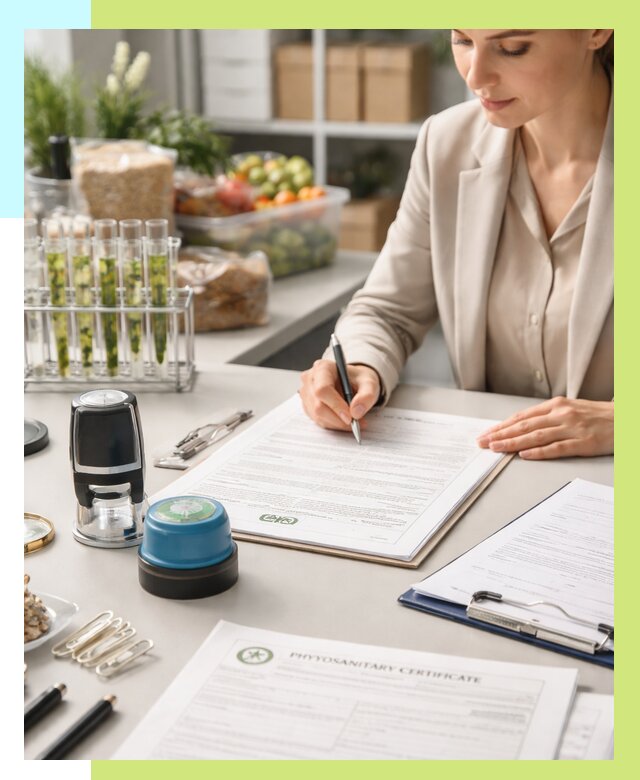 Фитосанитарный сертификат оформить в Ханты-Мансийске от 4594 р. | Алешин-Хнт