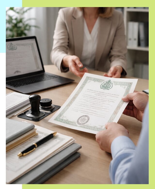 Халяль сертификат в Ханты-Мансийске, получить от 15314 р. | Алешин-Хнт