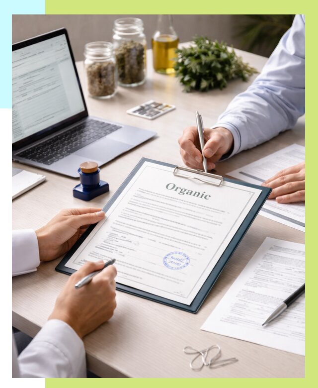 Оформление сертификат органик в Ханты-Мансийске от 30627 р. | Алешин-Хнт