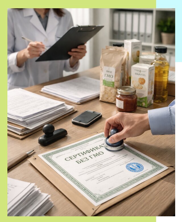 Получение сертификата Без ГМО для продукции в Ханты-Мансийске