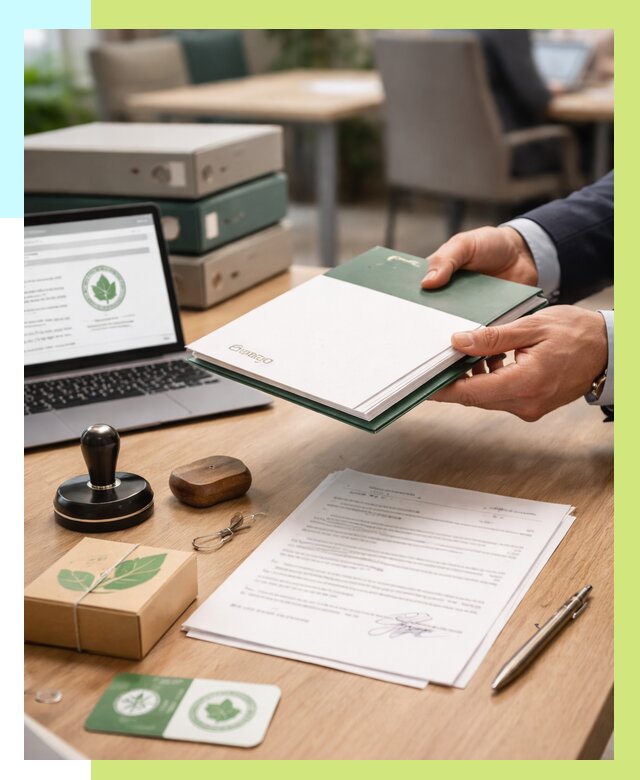 Сертификат ISO 14001 в Ханты-Мансийске от 35732 р. Заказать у Алешин-Хнт