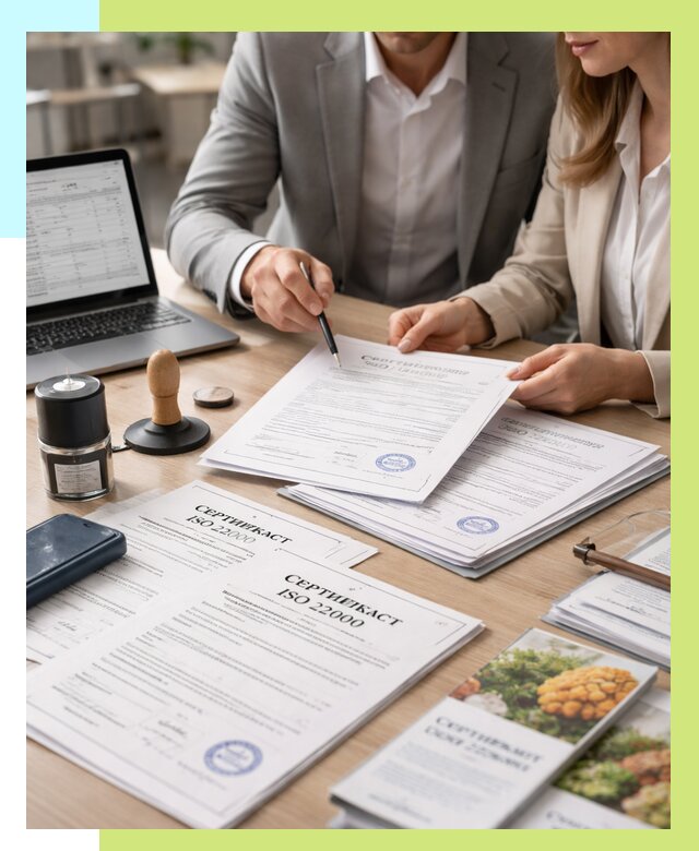 Сертификат ISO 22000 в Ханты-Мансийске от 40836 р. под ключ | Алешин-Хнт