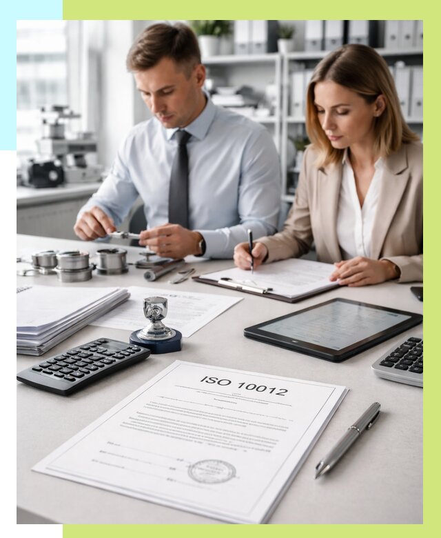 Сертификат ISO 10012 в Ханты-Мансийске от 25523 р. — Алешин-Хнт